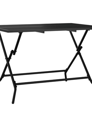 Tuintafel Inklapbaar Staalgaas Antracietkleurig