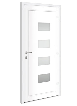 Voordeur Aluminium En Pvc Kleurig