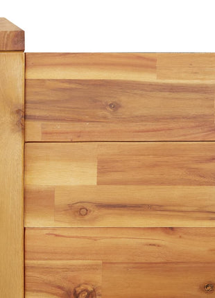 Plantenbak Verhoogd 160X60X84 Cm Massief Acaciahout