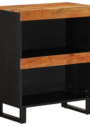 Bijzetkast 60X33X75 Cm Massief Acaciahout