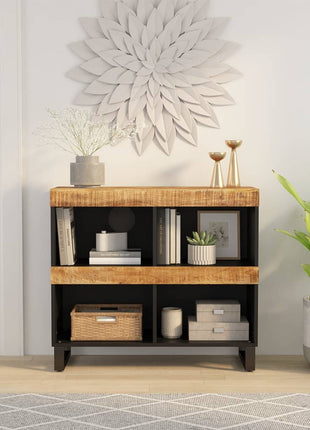Bijzetkast 85X33X75 Cm Massief Gerecycled Hout