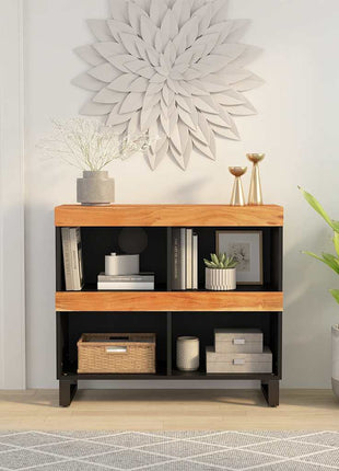 Bijzetkast 85X33X75 Cm Massief Gerecycled Hout