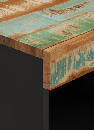 Bijzetkast 85X33X75 Cm Massief Gerecycled Hout