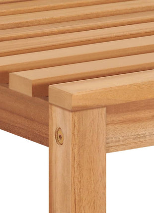 3-Delige Tuinset Massief Teakhout