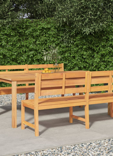 3-Delige Tuinset Massief Teakhout