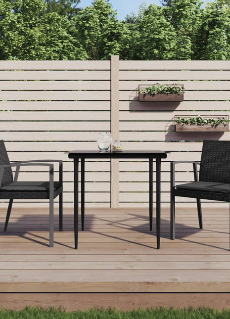 Tuinstoelen Met Kussens 56,5X57X83 Cm Poly Rattan