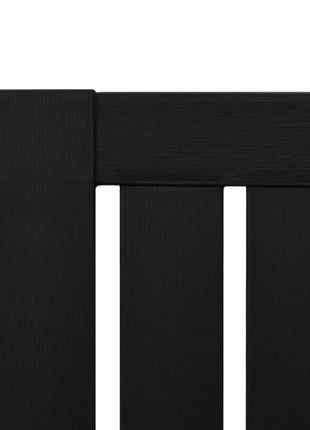 Tuinstoel Adirondack polypropeen zwart