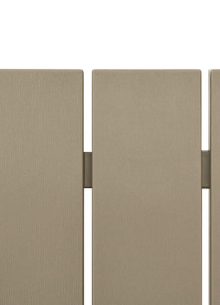 Tuinstoel Adirondack 75x88,5x89,5 cm polypropeen lichtbruin