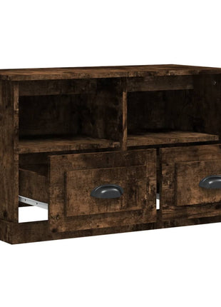 Tv-Meubel Bewerkt Hout Kleurig