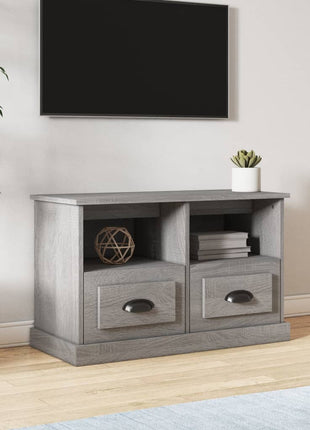 Tv-Meubel Bewerkt Hout Kleurig