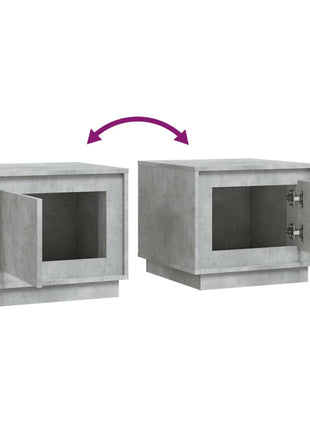 Salontafel 51X50X44 Cm Bewerkt Hout