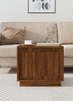 Salontafel 51X50X44 Cm Bewerkt Hout