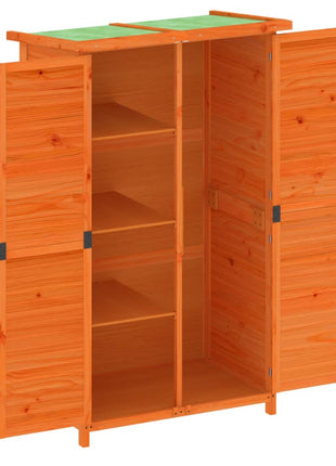 Tuinschuur 83X57X140 Cm Massief Grenenhout