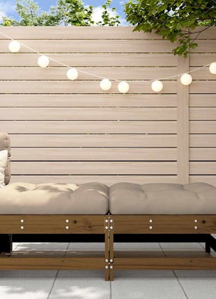 Tuinvoetenbanken Met Kussens 2 St Geïmpregneerd Grenenhout