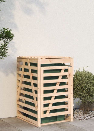 Containerberging 84X90X128,5 Cm Massief Grenenhout Natuurlijk Grenenhout
