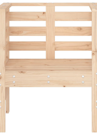 Tuinstoelen 2 st 61,5x53x71 cm massief grenenhout