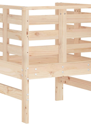 Tuinstoelen 2 st 61,5x53x71 cm massief grenenhout