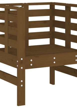 Tuinstoelen 2 st 61,5x53x71 cm massief grenenhout honingbruin