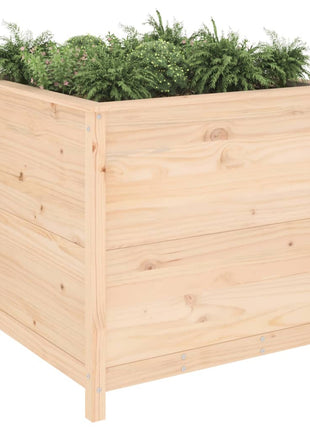 Plantenbak 82,5X82,5X78 Cm Massief Grenenhout