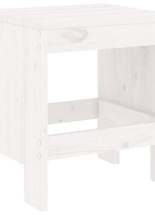 tuinkrukken 2 st 40x36x45 cm massief grenenhout wit