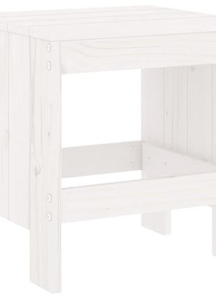 tuinkrukken 2 st 40x36x45 cm massief grenenhout wit