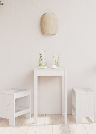 tuinkrukken 2 st 40x36x45 cm massief grenenhout wit