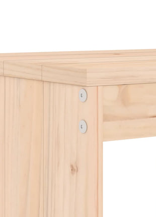 Barkrukken 2 st 40x36x75 cm massief grenenhout