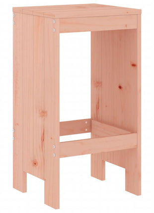 Barkrukken 2 st 40x36x75 cm massief douglashout