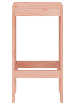 Barkrukken 2 st 40x36x75 cm massief douglashout