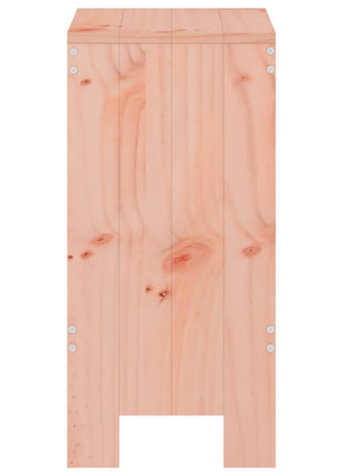 Barkrukken 2 st 40x36x75 cm massief douglashout