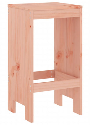 Barkrukken 2 st 40x36x75 cm massief douglashout
