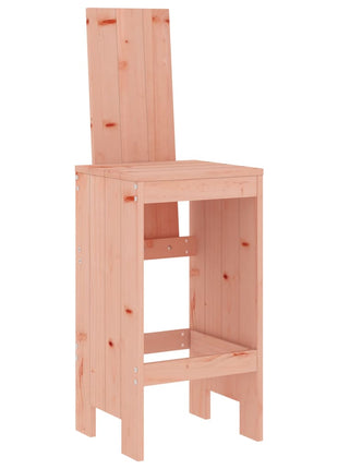 Barkrukken 2 st 40x42x120 cm massief douglashout