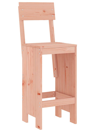 Barkrukken 2 st 40x48,5x115,5 cm massief douglashout