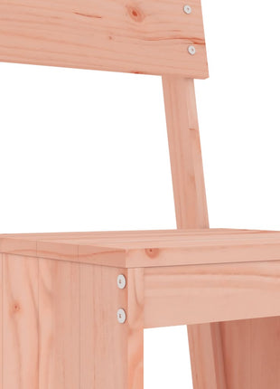 Barkrukken 2 st 40x48,5x115,5 cm massief douglashout