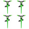Sproeiers 4 St 16X13,5X25,5 Cm Abs En Pp Groen En Zwart