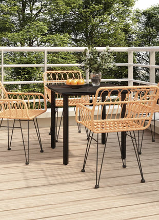 5-Delige Tuinset Poly Rattan