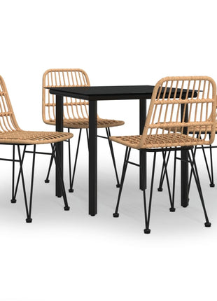 5-Delige Tuinset Poly Rattan