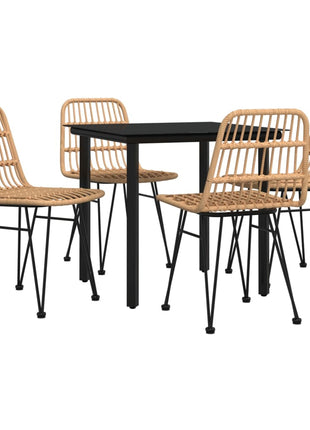 5-Delige Tuinset Poly Rattan