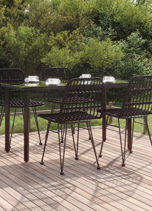 5-Delige Tuinset Poly Rattan