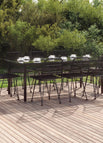 8 / 200 cm tafellengte / Zwart