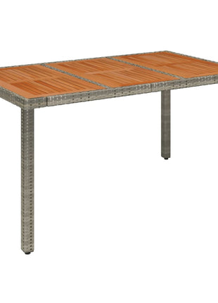 5-Delige Tuinset Met Kussens Poly Rattan Grijs
