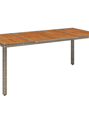 9-Delige Tuinset Met Kussens Poly Rattan Grijs