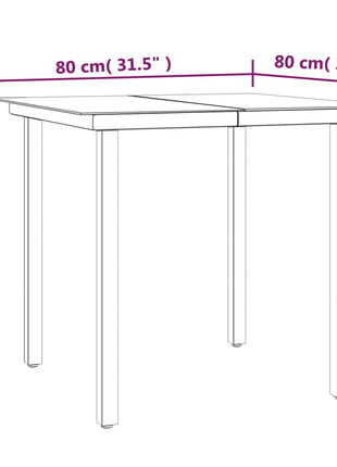 3-Delige Tuinset Met Kussens Poly Rattan Zwart