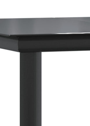 5-Delige Tuinset Met Kussens Poly Rattan Zwart