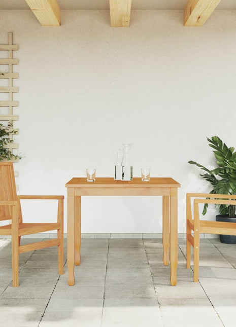 Tuinstoelen stapelbaar 2 st 56,5x57,5x91 cm massief teakhout