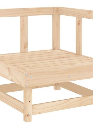 10-delige Loungeset massief grenenhout