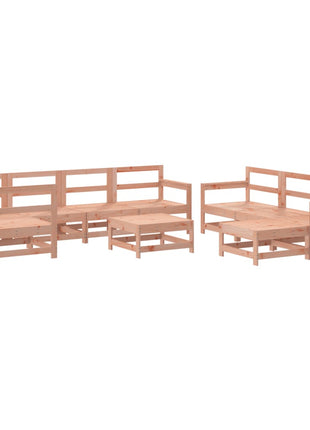 10-delige Loungeset massief douglashout