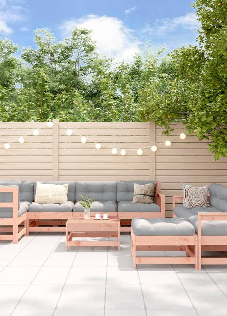 10-delige Loungeset massief douglashout