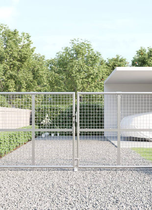 Tuinhek Van Gaas Kleurig 300X125 Cm Gegalvaniseerd Staal