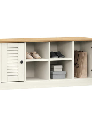 Schoenenbank Vigo 106X35X40 Cm Massief Grenenhout
